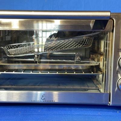 Emeril Lagasse Toaster Oven (1) + Recipe Book (1)