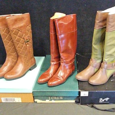 Life Style (1), J. Crew (1) + Seychelles (1) Ladies Boots