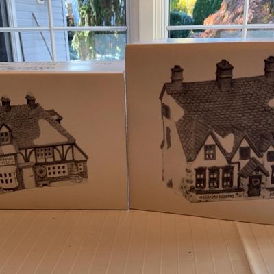 2 department 56 Dickens Village Houses
