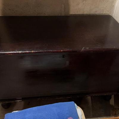 Antique Wooden Hope Chest