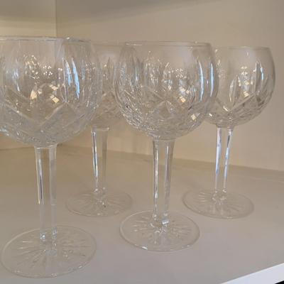 4 Waterford Water Goblets