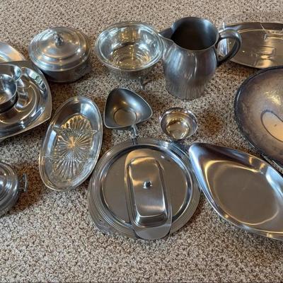 Pewter, Metal & Silverplate