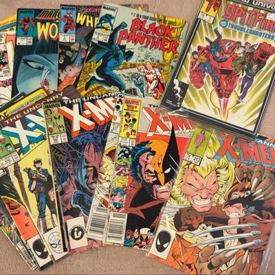 Marvel X-Men, Spitfire & More Comics