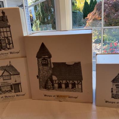 4 department 56 Shops Of Dickens Village 2
