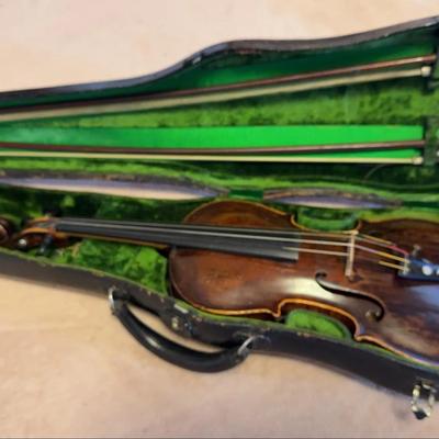 Antique Violin In Case 3