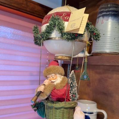 Fabergé Hanging Santa Balloon