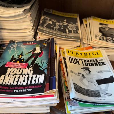 Vintage Playbills From Broadway & Local