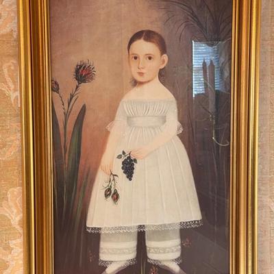 Print Of Little Girl