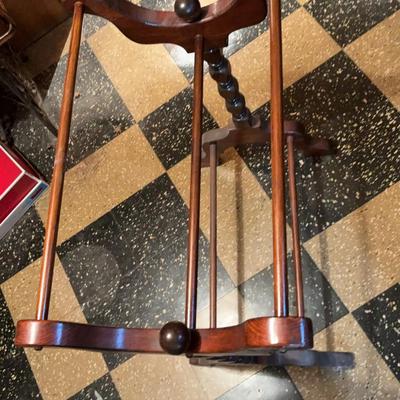 Vintage Wooden Quilt Rack