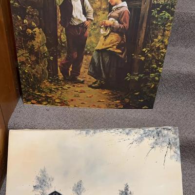 Jim Patterson Painting And Print Of The Rural Courtship Painting