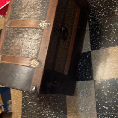 Antique Steamer Trunk