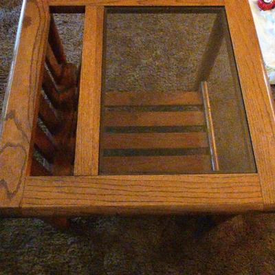 A Vintage Mersman Oak Side Table