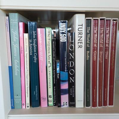 Lot #63 - Art Books & More: Giotto, Brugel, Michelangelo, Turner...
