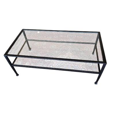 Lots #27 & #28 - Pottery Barn Tanner Rectangular Coffee Table