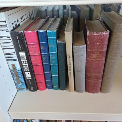 Lot #56 - Antique 1912 Book "Riders of the Purple Sage" Plus Vintage Books Such As "Yes Minister" Books