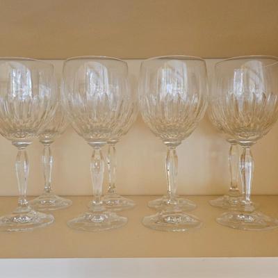 Lot #226 - Schott-Zwiesel Celebration Crystal Water Goblets Set of Eight