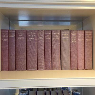 Lot #31 - Will & Ariel Durant 1963 1st Edition The Story of Civilization Book Series
