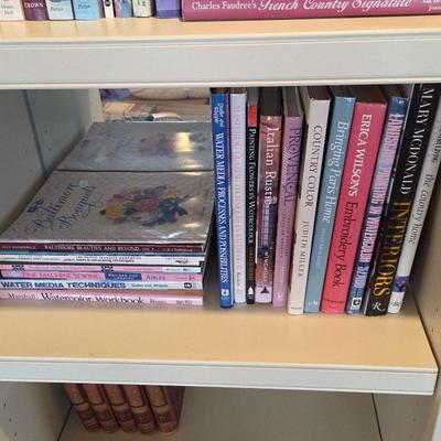Lot #36 - Watercolor Art, Sewing & Decorating Books