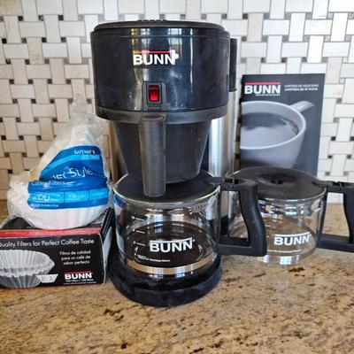 Lot #255 - Bunn Coffee Maker With Accessories
