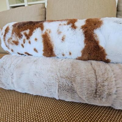 Lot #82 - Pier 1 Imports Throw Blankets 50" x 60"