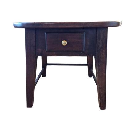 Lot #96 - Hickory Chair Co. American Digest Collection Solid Cherry End Table