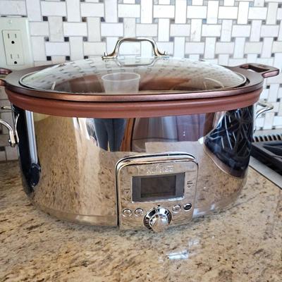 Lot #256 - All-Clad Gourmet 7 Quart Slow Cooker