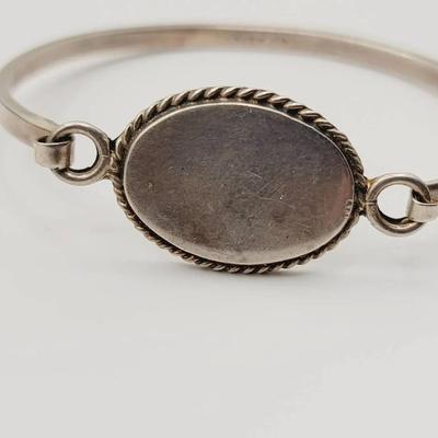 925 Mexico Sterling Silver Engraveable Bracelet