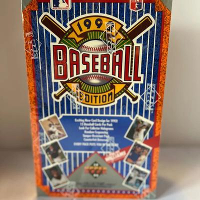 Factory Sealed 1992 Upper Deck Baseball Card Low Numbers Wax Box - 36 packs