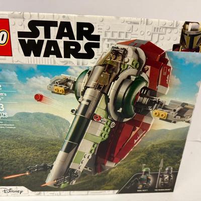 NEW Sealed -LEGO 75312 Boba Fett’s Starship. 2021