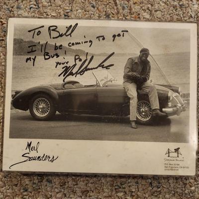 Autographed merl saunders