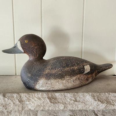 Antique wooden duck