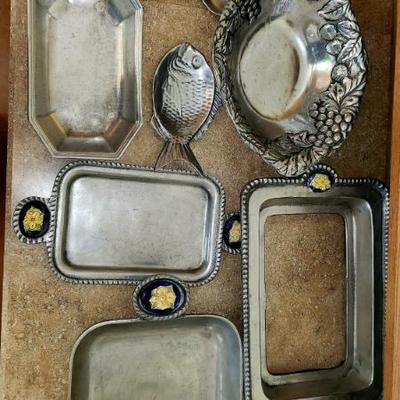 Pewter serviceware from chile