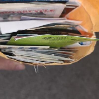 Concert ticket stubs