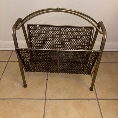MCM brass magizine rack