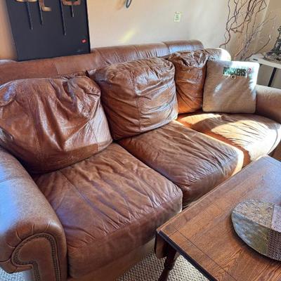 Sale Photo Thumbnail #37: leather sofa