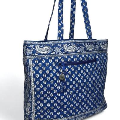 Pierre Deux French Country Quilted Tote Bag