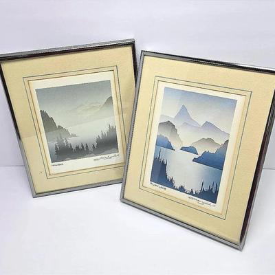 Peter Markgraf Landscape Prints - Framed 11x9”