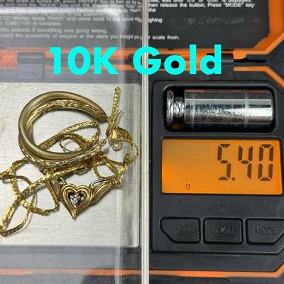 10K Gold Scrap - Broken Necklace