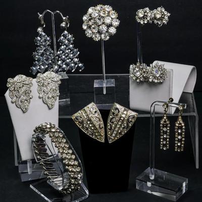Vintage Rhinestone Jewelry: Coro, Czechoslovakian & More