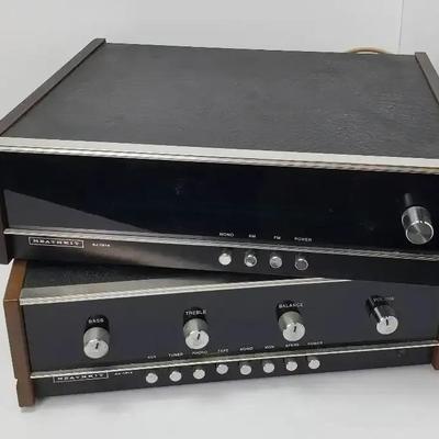 Vintage Heathkit Tuner AJ-1214 & Amplifier AA-1214