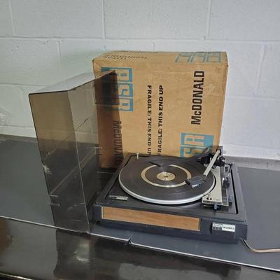 Vintage BSR McDonald 510 Turntable With Original Box