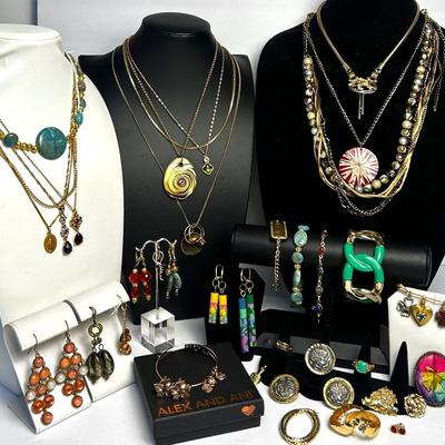 Costume Gold-Tone Jewelry - Necklaces, Bracelets & More