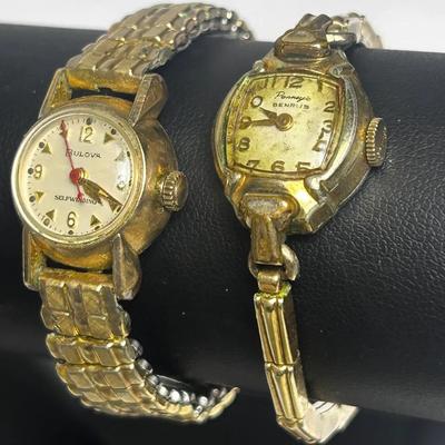 Vintage Benrus & Bulova Ladies Watches (2)