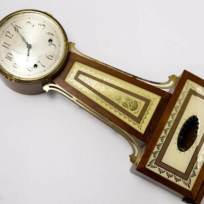 Vintage Seth Thomas Banjo Clock - 10x4x29