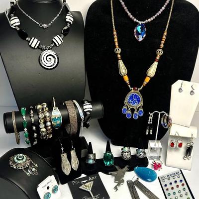 Costume Silver-Tone Jewelry - Rings, Bracelets & More