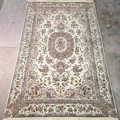 Persian Style Area Rug, Machine Made - 5’x8'1"