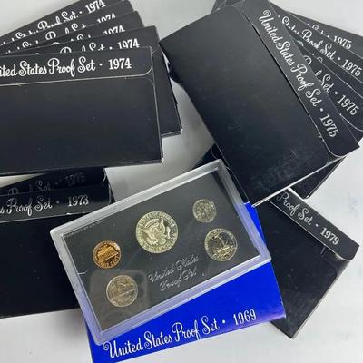 US Mint Proof Sets - 1969-1979