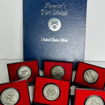 US Mint America’s First Medals Set - 11 Pewter Medals
