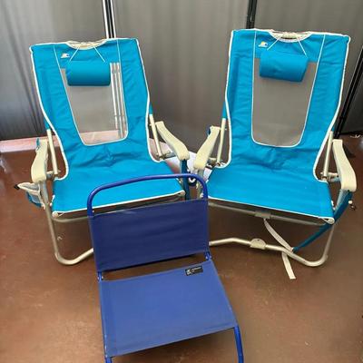 Beach chairs