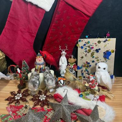 Christmas ornaments stockings